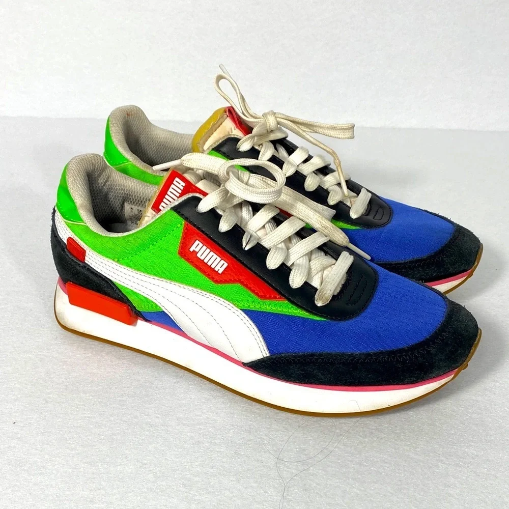 Puma Future Rider Dazzling Blue Unisex Sneakers size 7